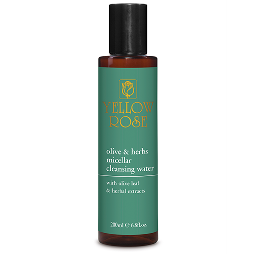 OLIVE & HERBS MICELLAR CLEANSING WATER - 200 ml YELLOW ROSE
