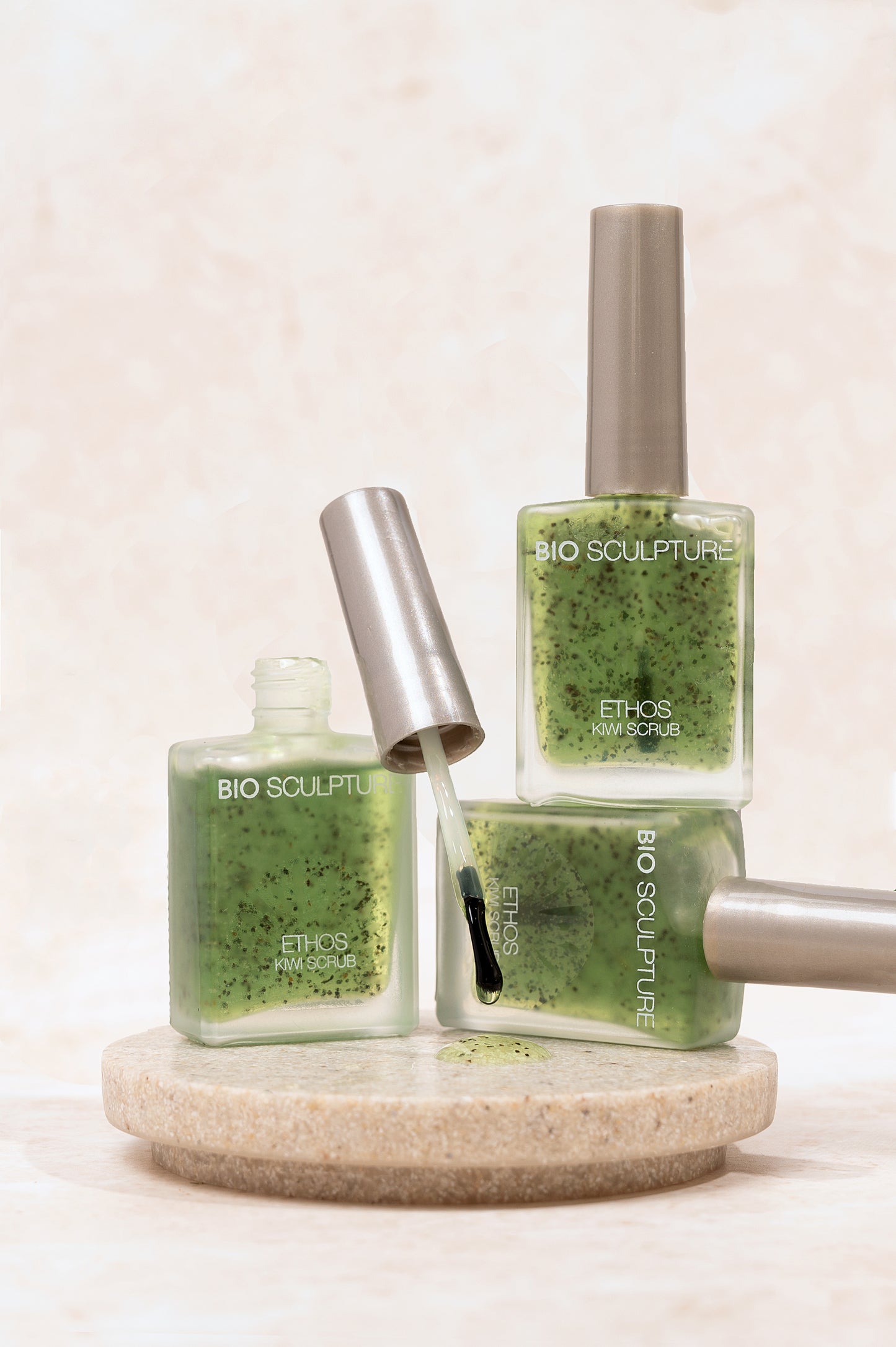 ETHOS Kiwi Scrub 14ml | Scrub για Νύχια & Πετσάκια με Ακτινίδιο