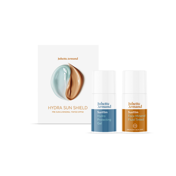 Hydra Sun Shield: Pre Sun & Mineral Tinted SPF50 - Juliette Armand