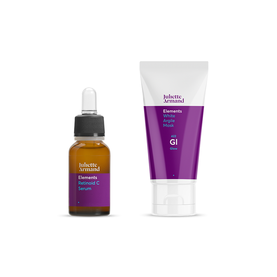 Retinoid C Serum & White Argile Mask - Juliette Armand