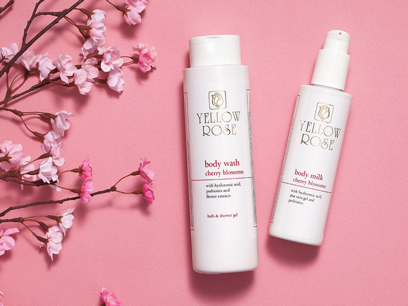 Cherry Blossoms (Sakura) Body Milk 200ml - YELLOW ROSE