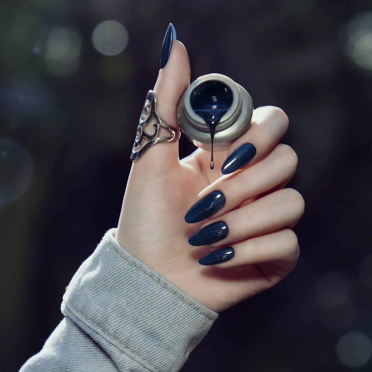 NO.268 - BLUE MUSHROOM NAIL POLISH