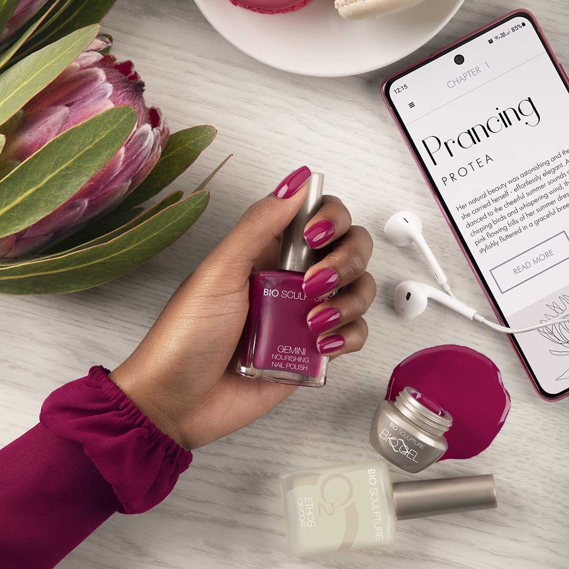 NO.275 - PRANCING PROTEA NAIL POLISH 14ML - GEMINI