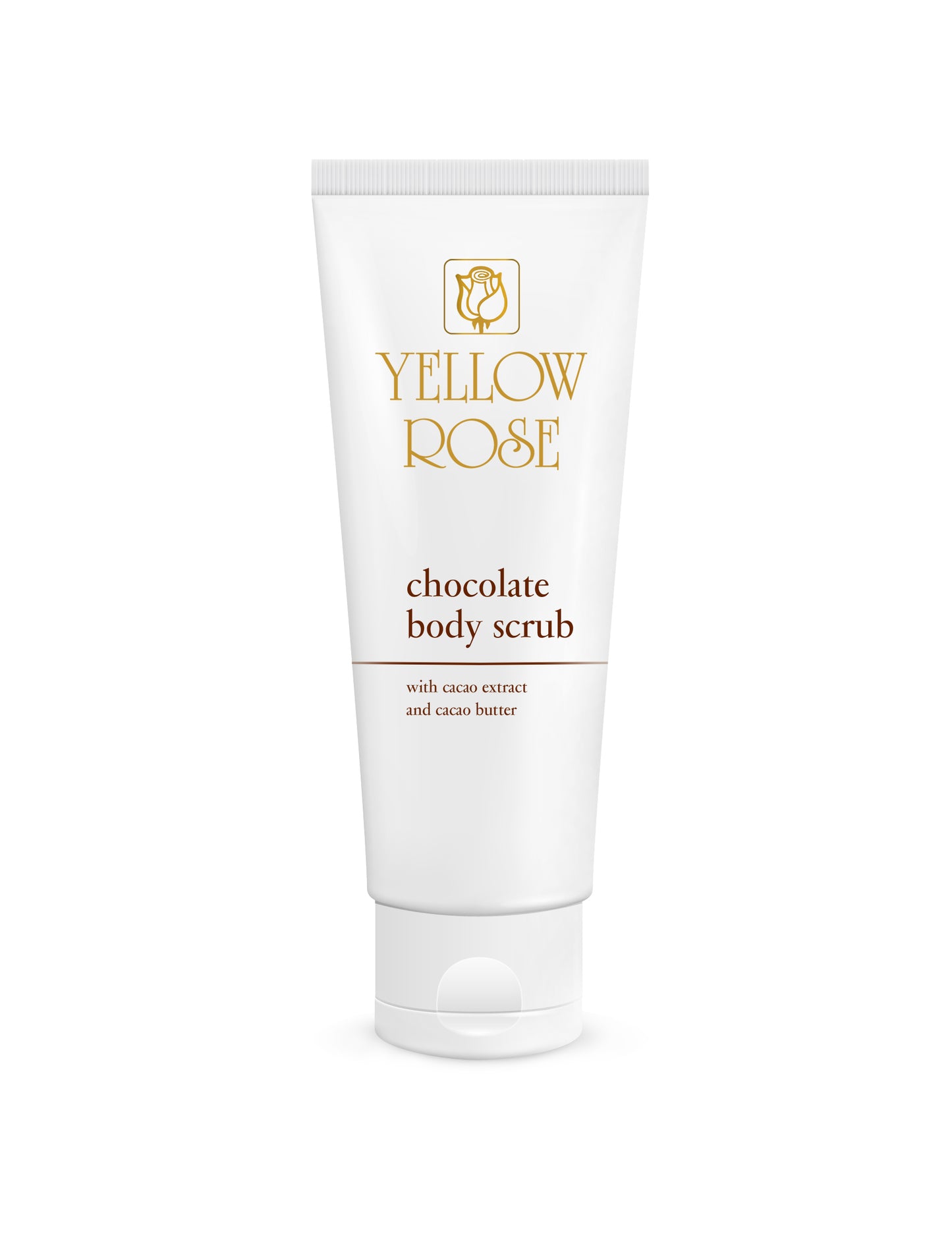 CHOCOLATE BODY SCRUB - 250ml YELLOW ROSE