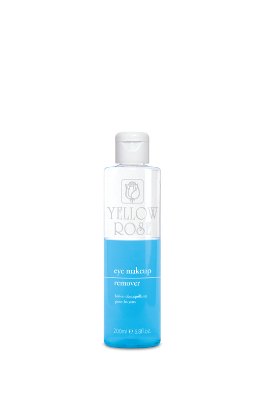 Bottle of YELLOW ROSE eye makeup remover, 200ml.