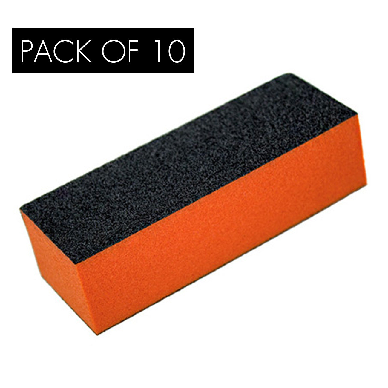 BUFF 3-SIDED ORANGE GRIT 100/180/180 - CYPRUS NAIL SHOP