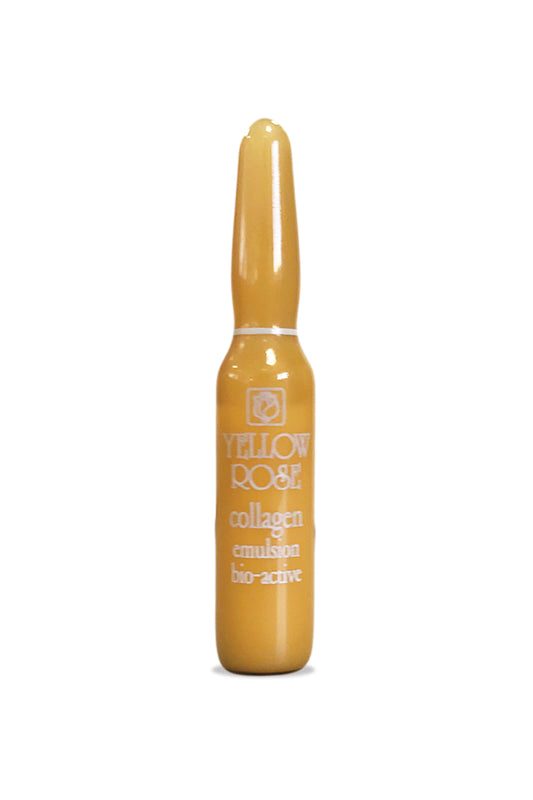 COLLAGEN EMULSION BIO-ACTIVE - κουτί με 12 αμπούλες των 3ml - YELLOW ROSE