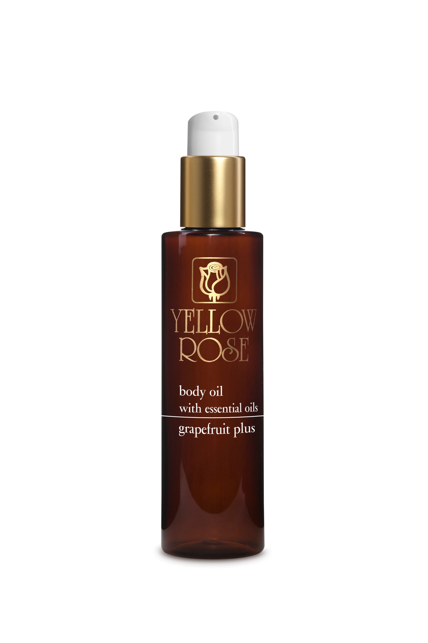 BODY MASSAGE OILS - GRAPEFRUIT PLUS - 200ml YELLOW ROSE