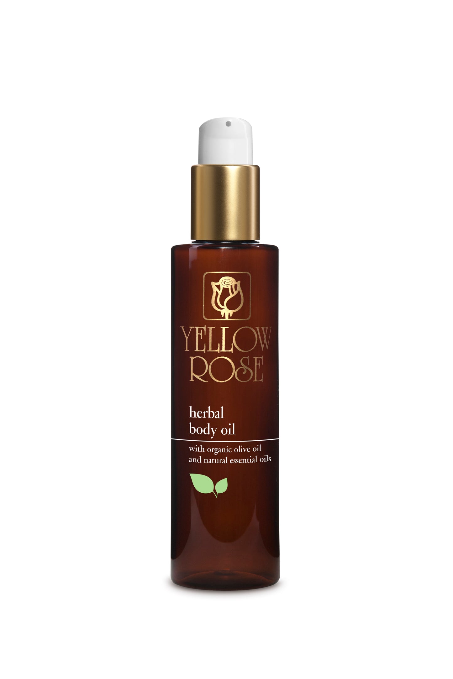 HERBAL BODY OIL - 200ml YELLOW ROSE