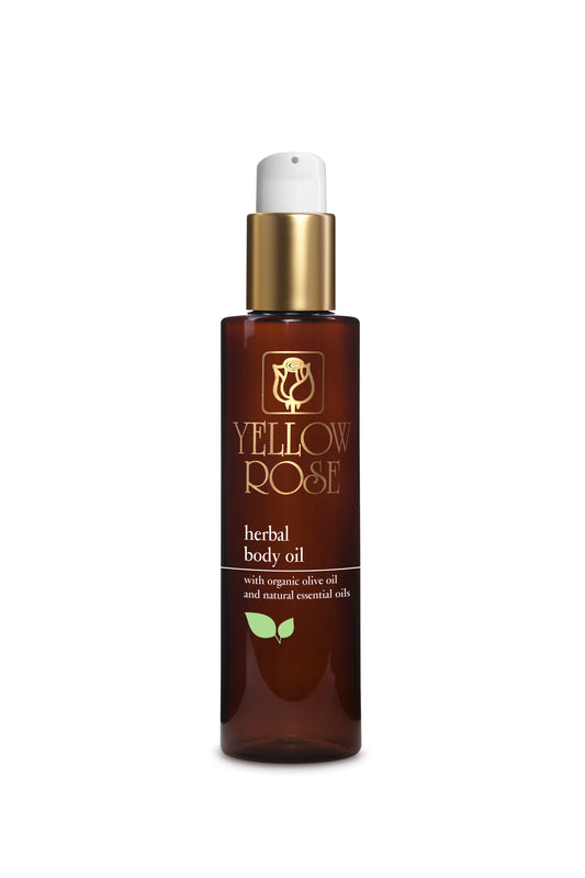 HERBAL BODY OIL - 200ml YELLOW ROSE