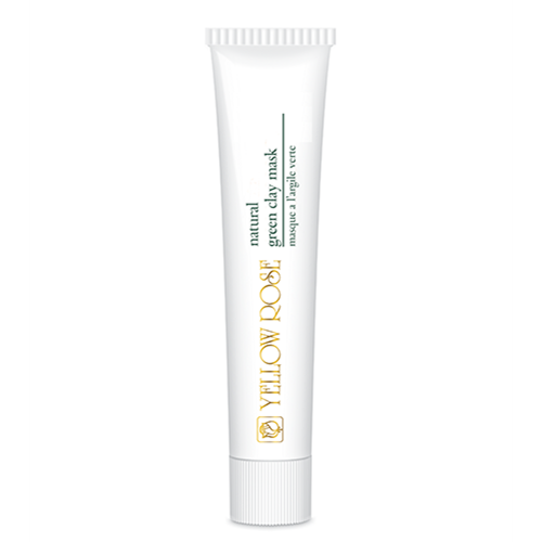 NATURAL GREEN CLAY MASK - 50ml YELLOW ROSE