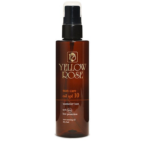 SUN CARE OIL SPF 10 summer sun 200ml - Yellow Rose