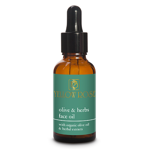 OLIVE & HERBS FACE OIL - 30ml YELLOW ROSE