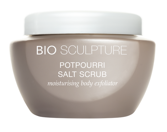 Bio Sculpture Potpourri Salt Scrub 250g  | Απολεπιστικό με Θαλασσινό Αλάτι, Ροδόνερο & Έλαια