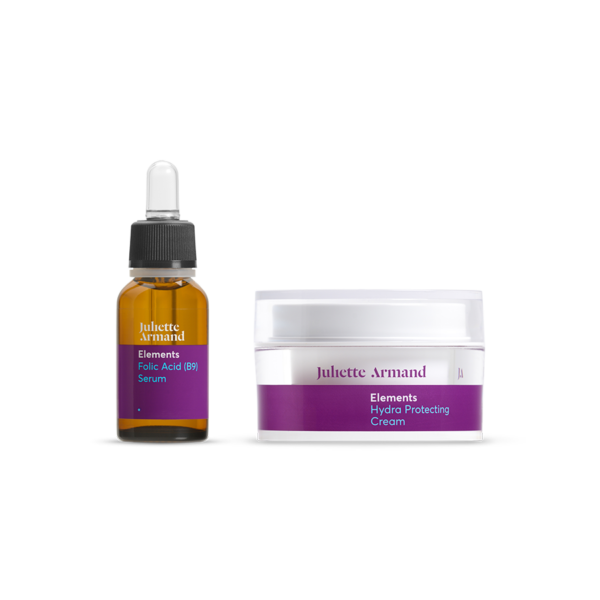 Folic Acid (B9) Serum & Hydra Protecting Cream - Juliette Armand