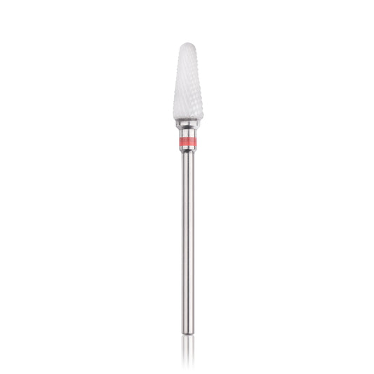 HBZ-201RD.060 Ceramic bur “cone” red, L-14,0 mm., Ø6,0 mm