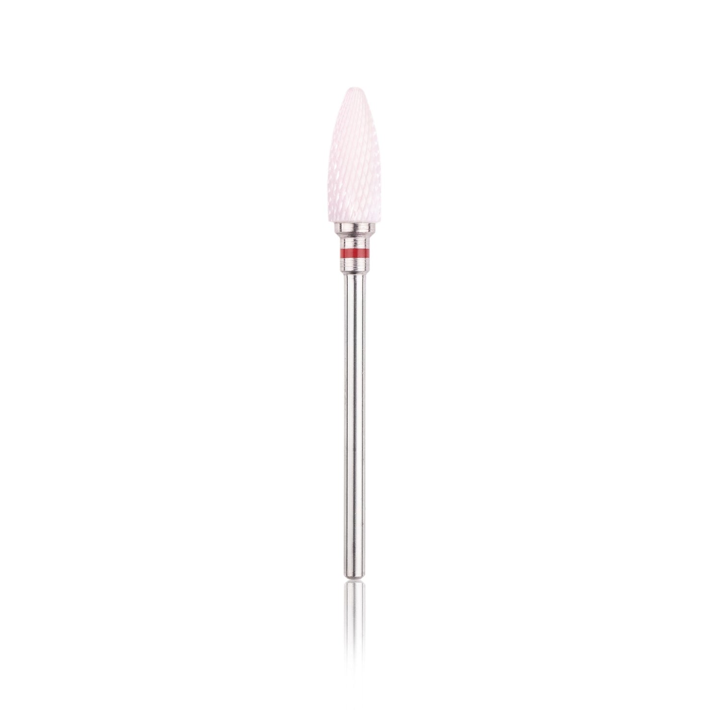 HBZ-274RD.060 Ceramic bur “corn” red - Head The Beauty Tools