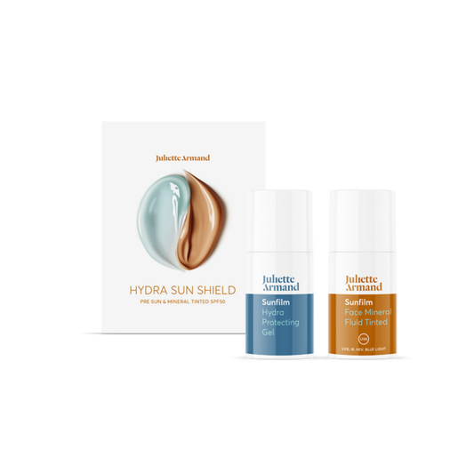 Hydra Sun Shield: Pre Sun & Mineral Tinted SPF50 - Juliette Armand