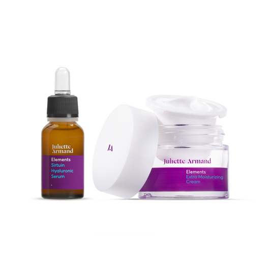 Sirtuin Hyaluronic Serum & Extra Moisturizing Cream - Juliette Armand