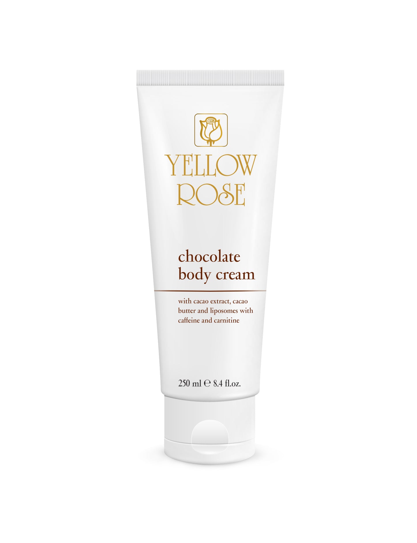 CHOCOLATE BODY CREAM - 250ml YELLOW ROSE