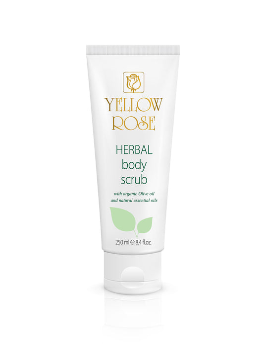 HERBAL BODY SCRUB - 250ml YELLOW ROSE